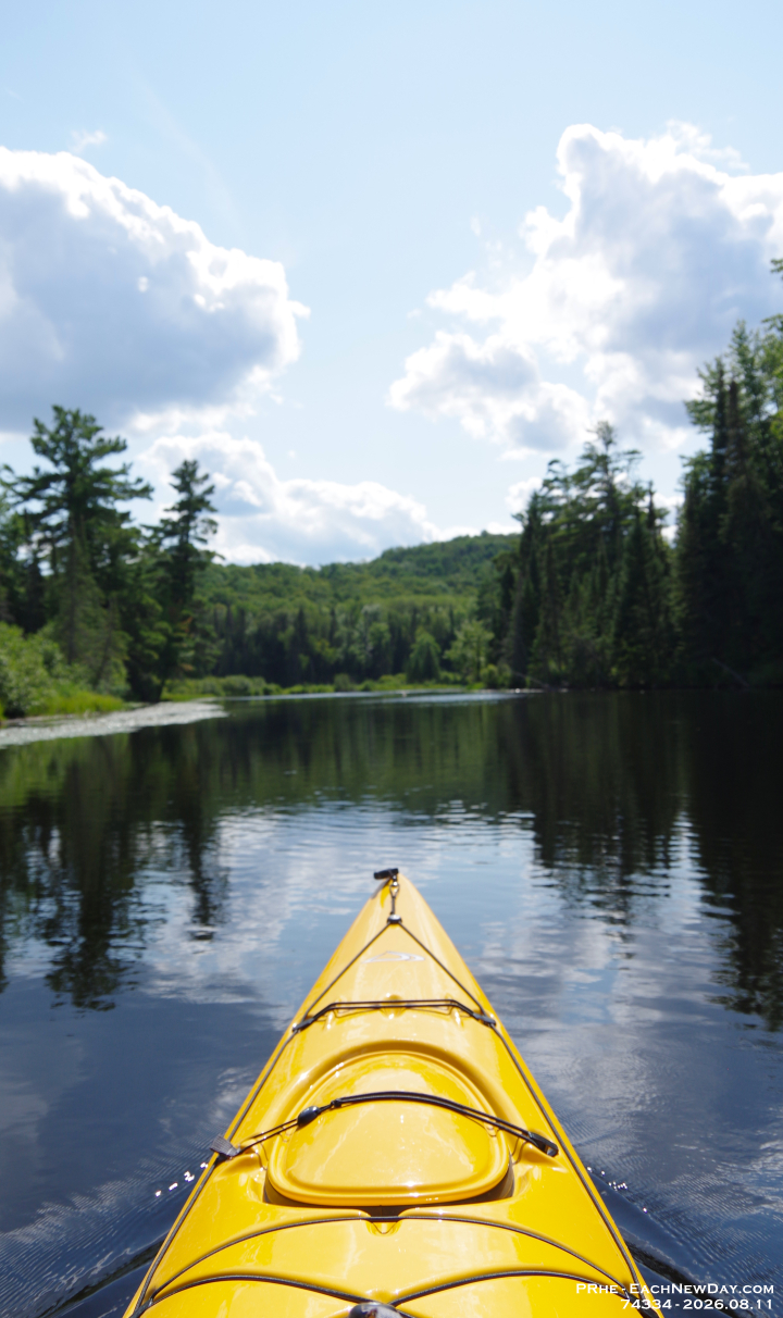 74334RoCrLe - Vacation 2026 - Deerhurst - Kayaking the Oxtongue River to Marsh's Falls with John - Deb